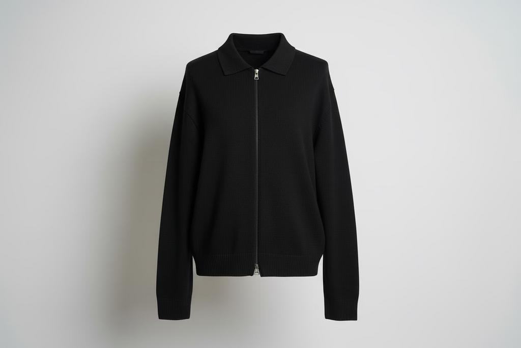 Polo con zip