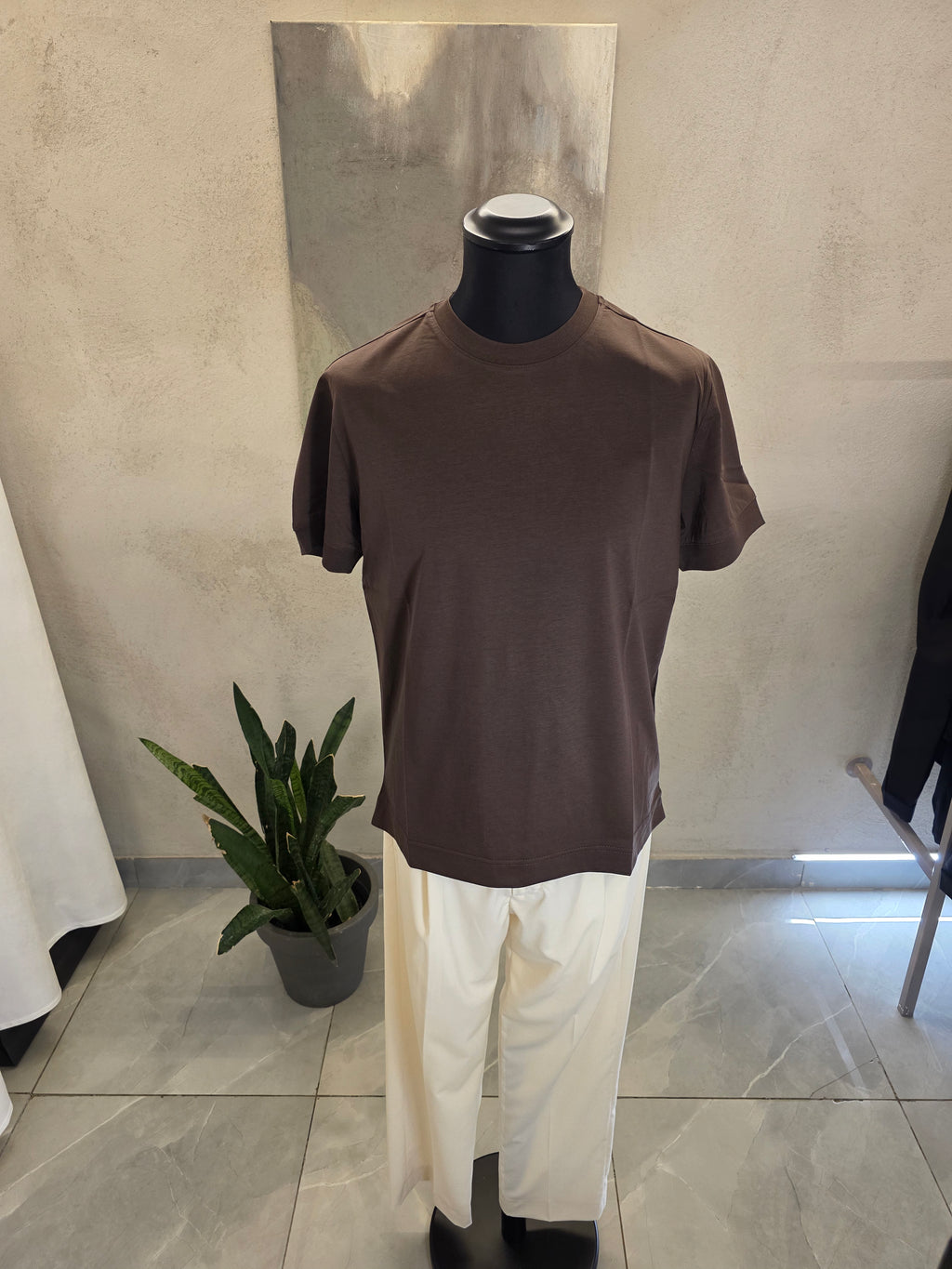 T-shirt filo di Scozia
