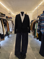 Cardigan con rotture