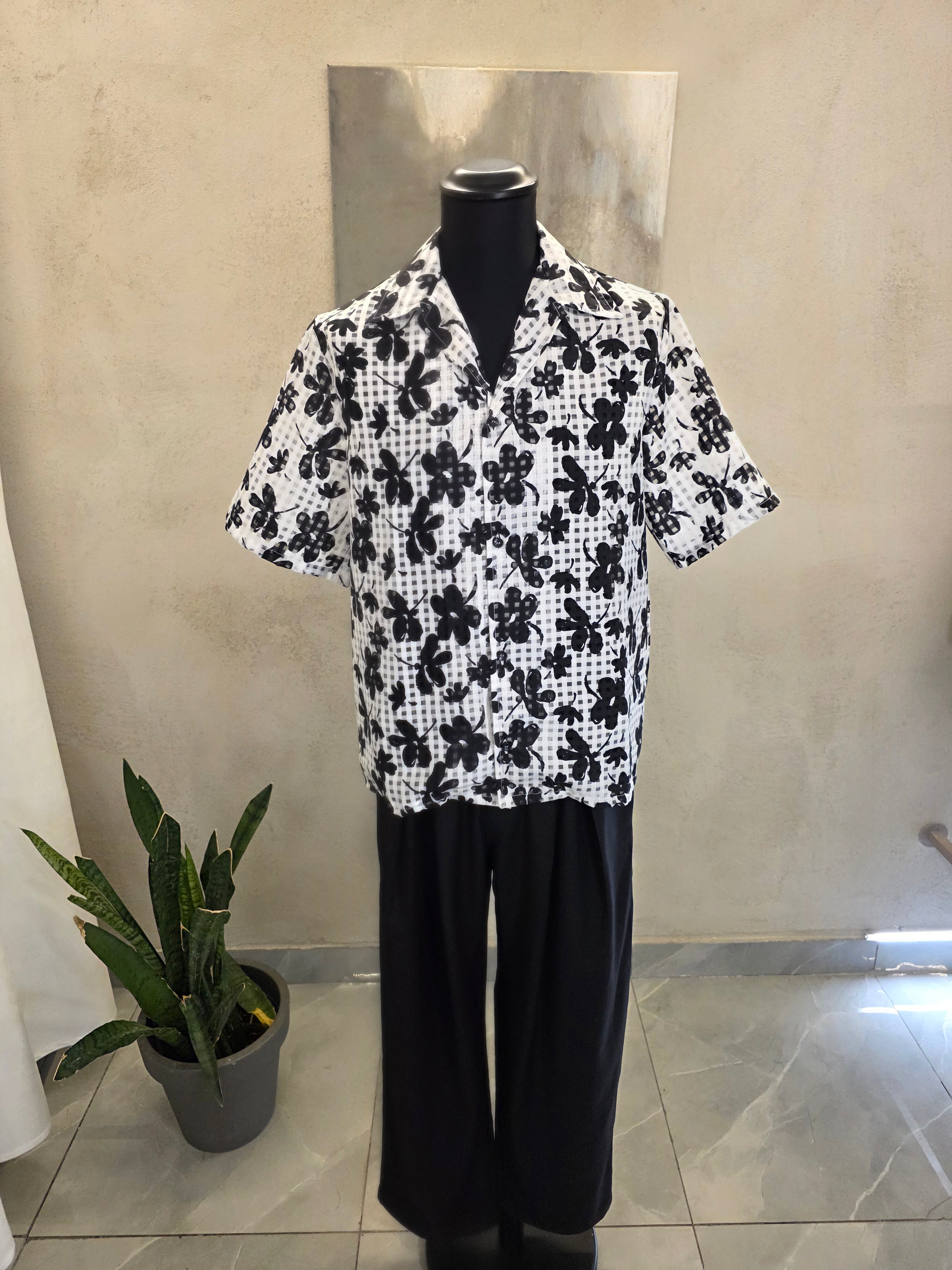Camicia fiori