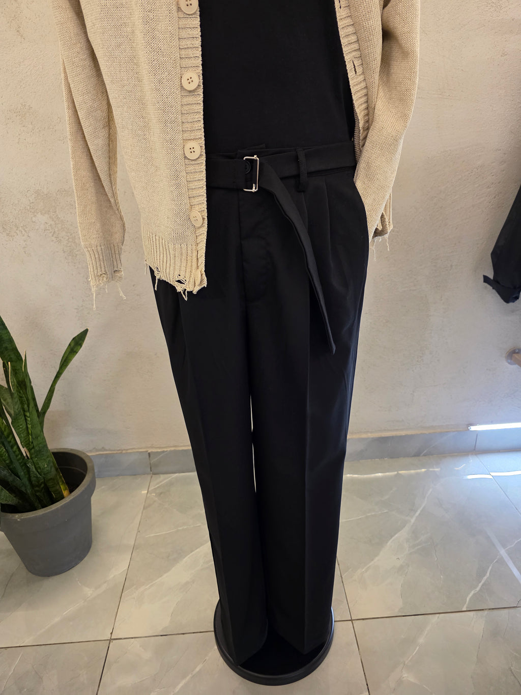 Pantalone con cintura