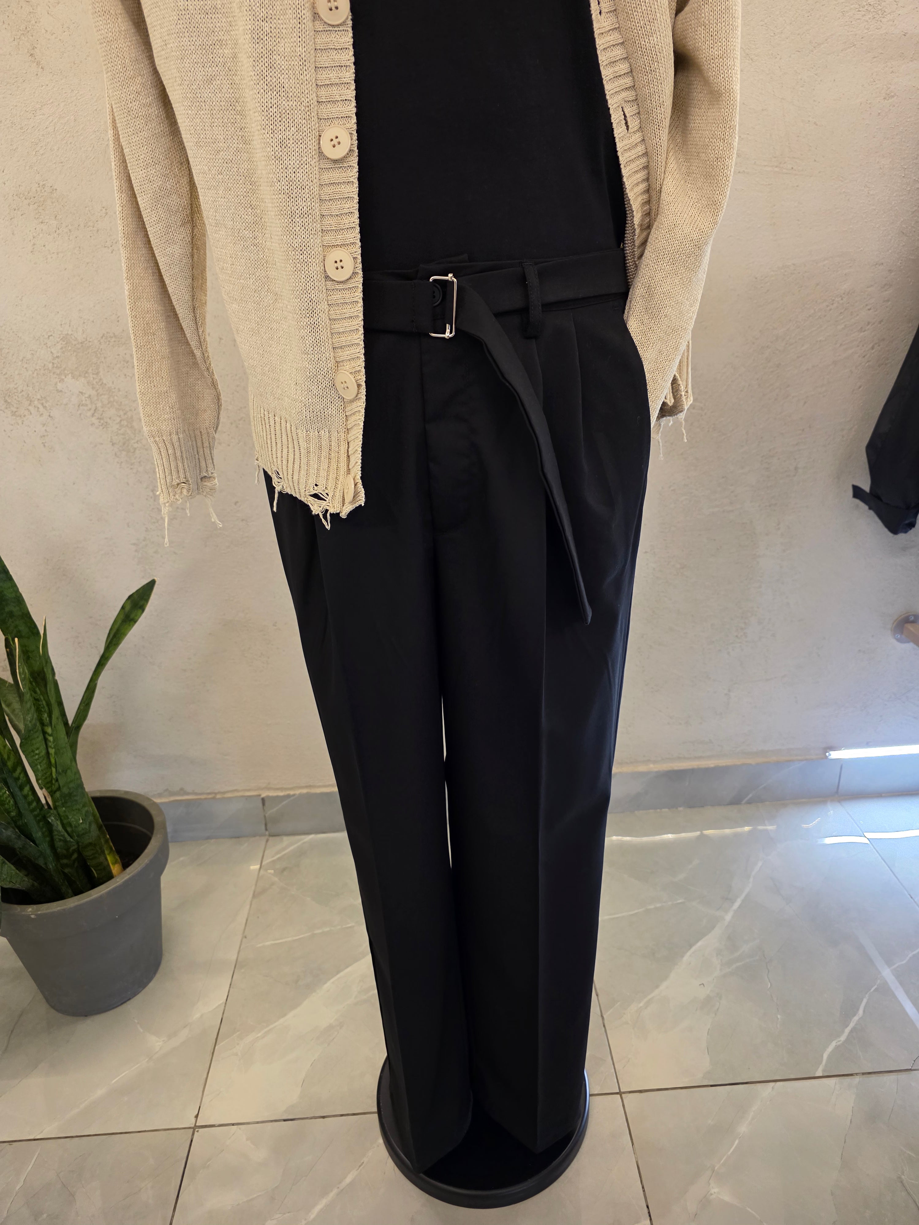 Pantalone con cintura