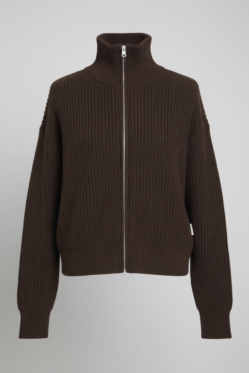 Maglione con zip