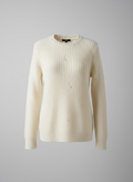 Maglione con rotture
