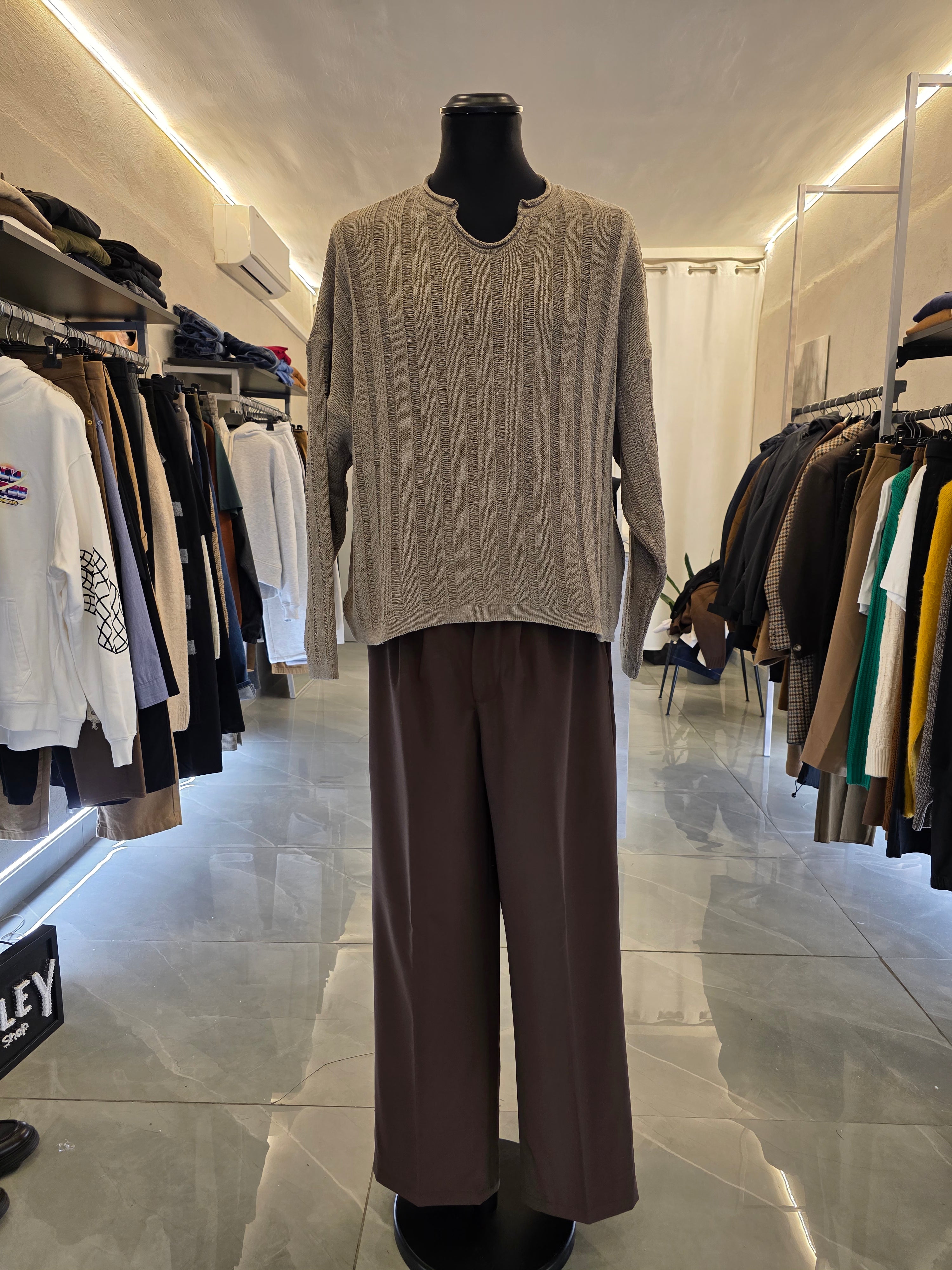 Pantalone fondo ampio