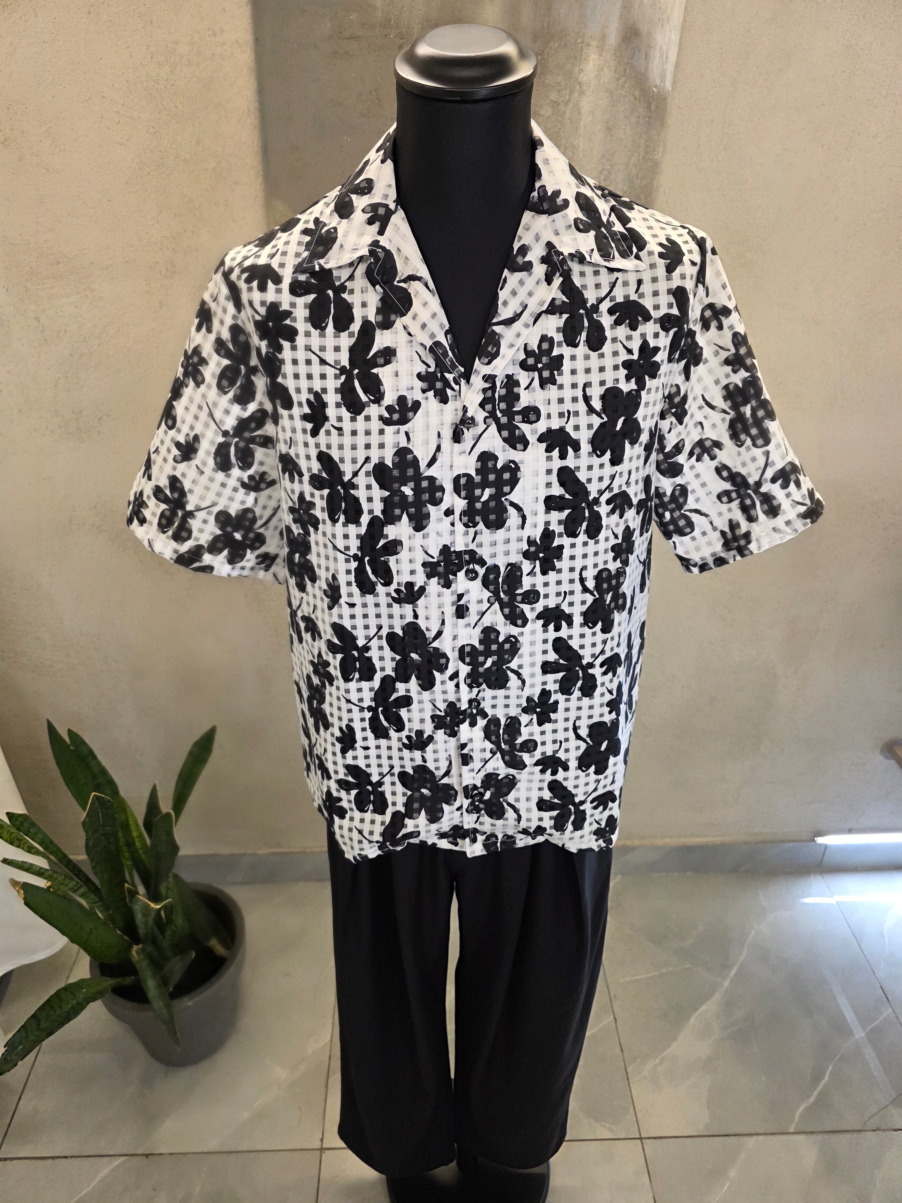 Camicia fiori