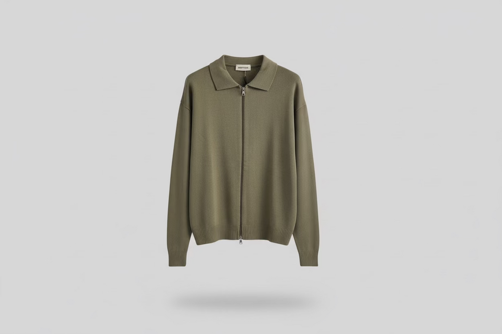 Polo con zip