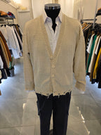 Cardigan con rotture