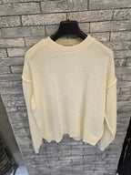 Maglione con rotture