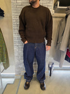 Maglione con rotture